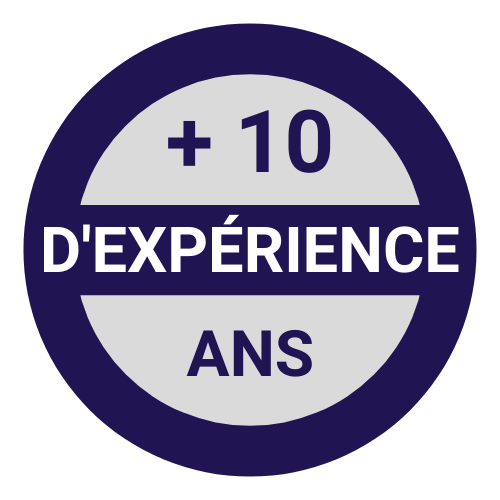10 ans d'expérience
