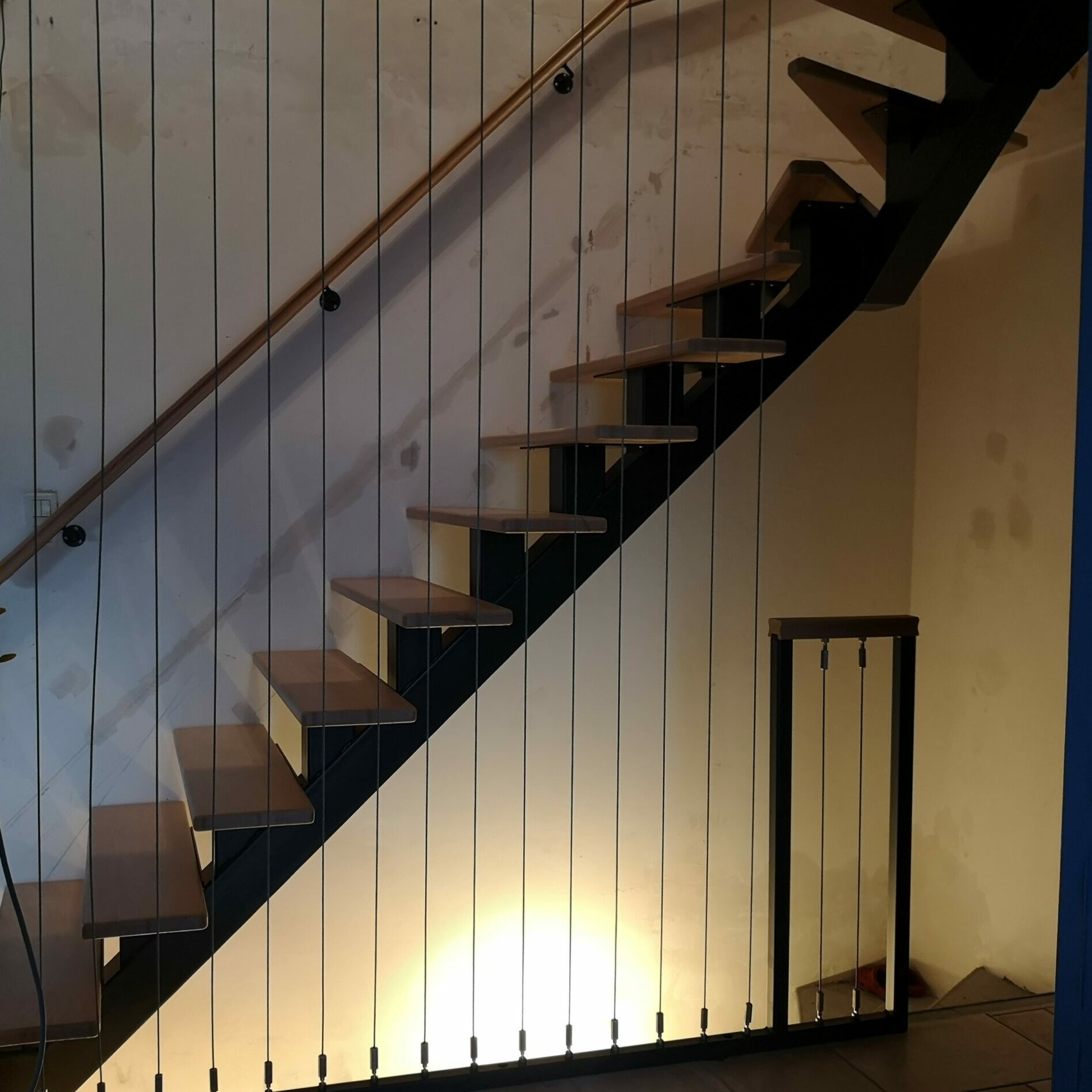 Escalier métallique